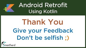 Android Retrofit Tutorials using Kotlin:  [ COURSE SUMMARY ] Let app consume web services