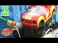 REAL LIFE Car Wash With Blaze & Friends! | Blaze and the Monster Machines