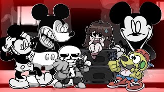 Friday Night Funkin but MICKEY MOUSE GOES INSANE... FNF Mods #76