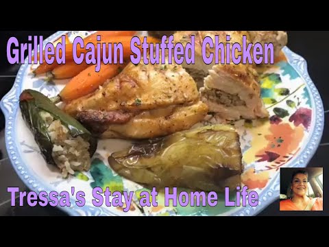 Grilled Cajun Stuffed Chicken Breasts 2 Ways