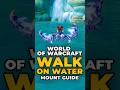 This World of Warcraft item lets your Mount walk on water #worldofwarcraft #warcraft