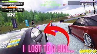 I lost my first semi-pro SIM DRIFTING comp… to a girl 