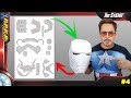 Como fazer um capacete homem de ferro diy / #4 Pepakura Designer