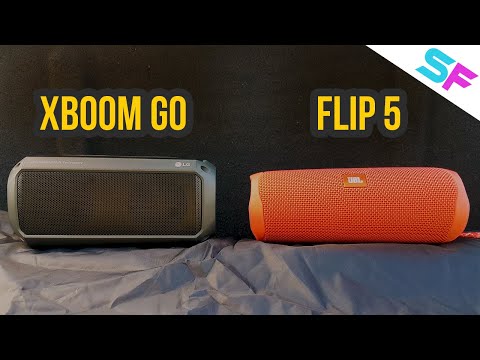 LG PK3 Xboom Go vs JBL Flip 5 Extreme Bass Test