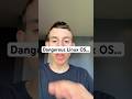 Dangerous Linux OS… #linux #techfacts #techtok