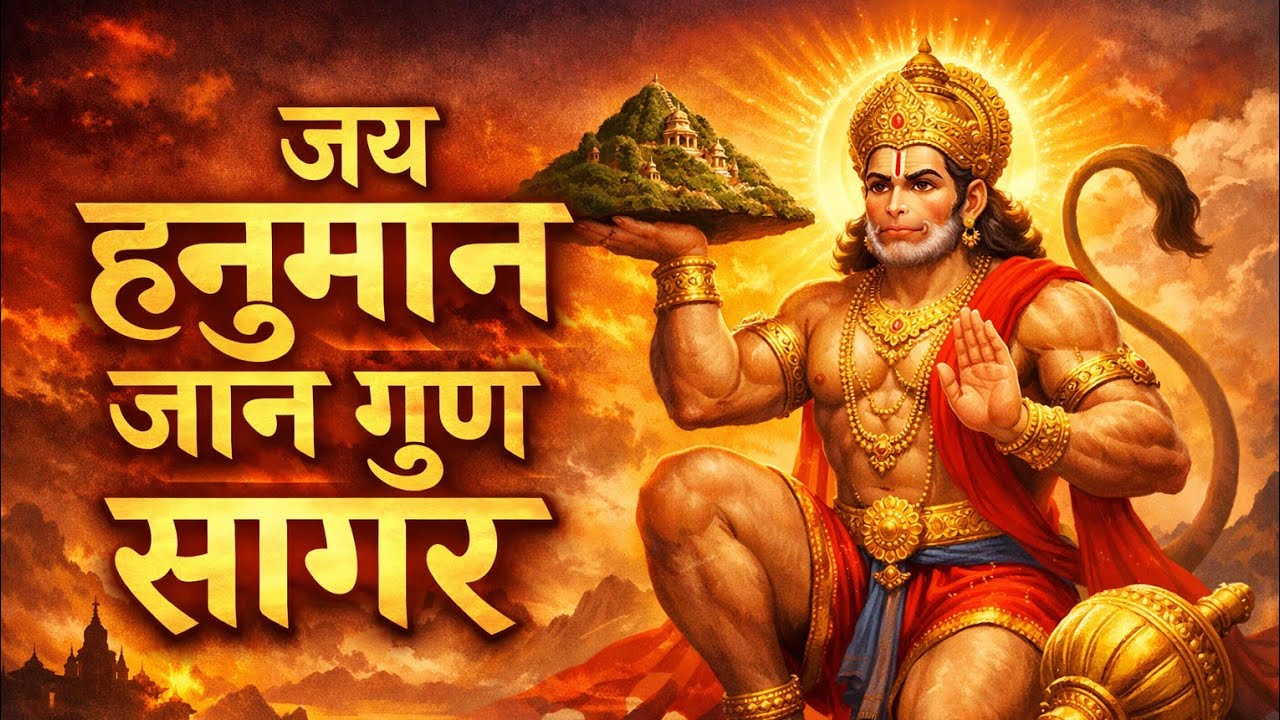 सुबह-सुबह सुनें श्री हनुमान चालीसा 🌅 | संकट कटे, मन शांत हो जाए | Hanuman Chalisa