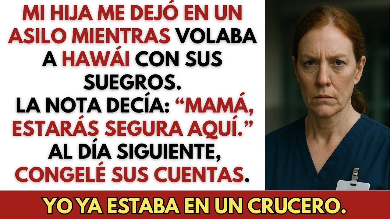 Mi hija me dejó en un asilo mientras volaba a Hawái con sus suegros