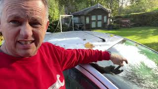 🇬🇧CityBug Peugeot 107 Windscreen Replacement. Beyond Repair New Screen Going In!!