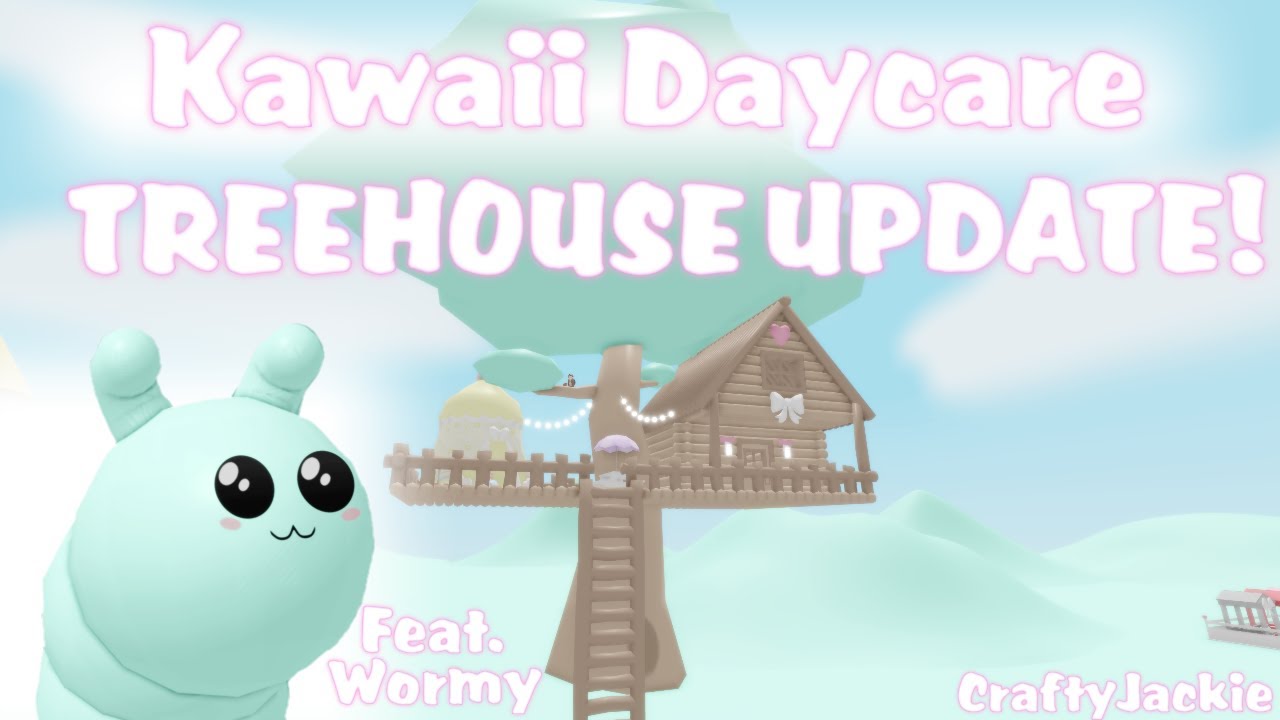 TREEHOUSE UPDATE RELEASED at Kawaii Daycare RP (On Roblox)