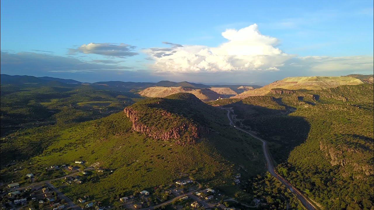 Bayard New Mexico from the sky ExploreNM AdrianUnknown YouTube