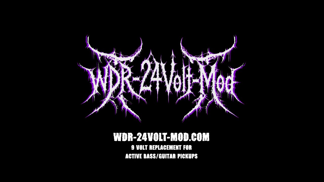 WDR-24Volt-Mod Audio Demo (Hatebreed - Smash Your Enemies) To Hear in a Mix. NAM Capture