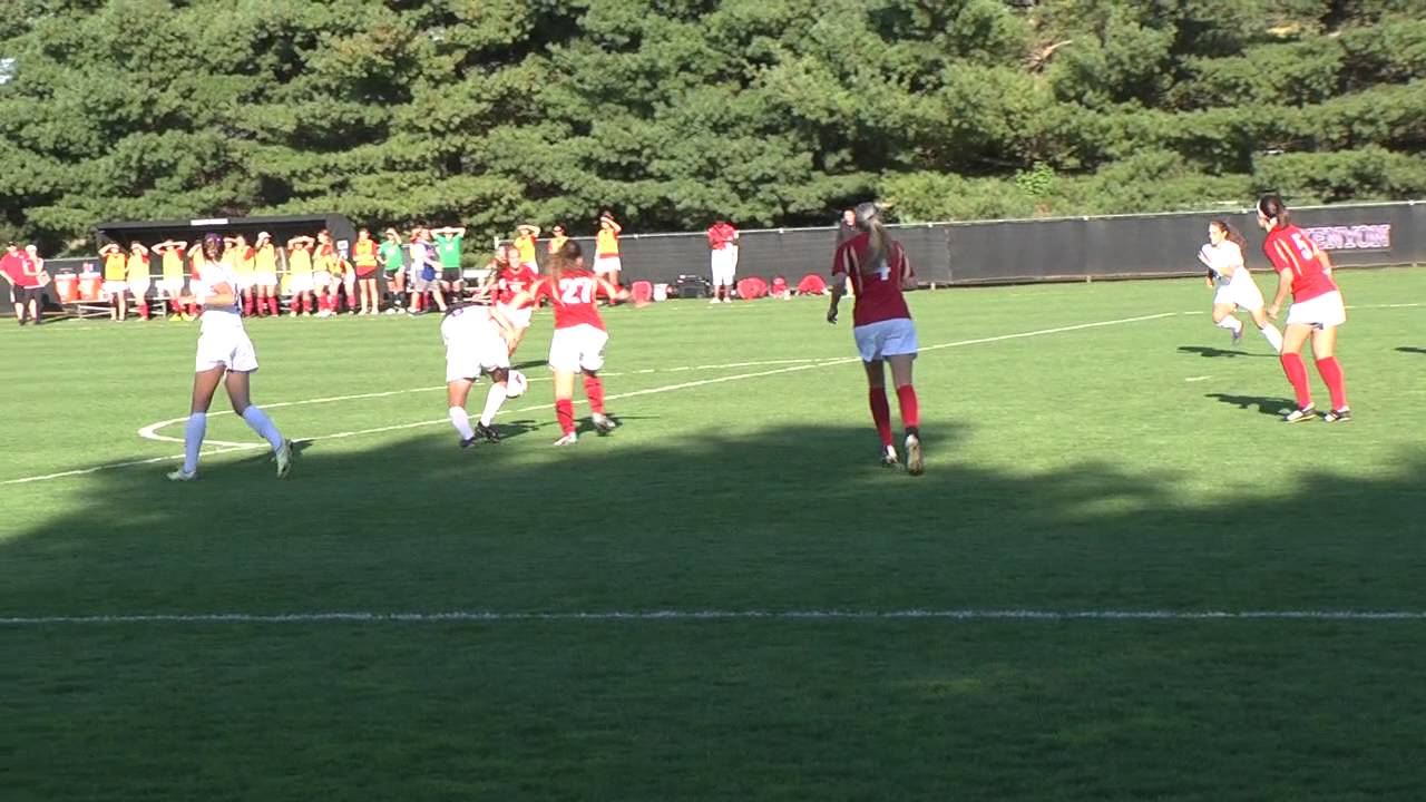 Kenyon WSOC Claudia Brown Postgame vs. Otterbein YouTube