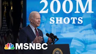 Biden Announces 200M Vaccinations In His First 100 Days | Morning Joe | MSNBC