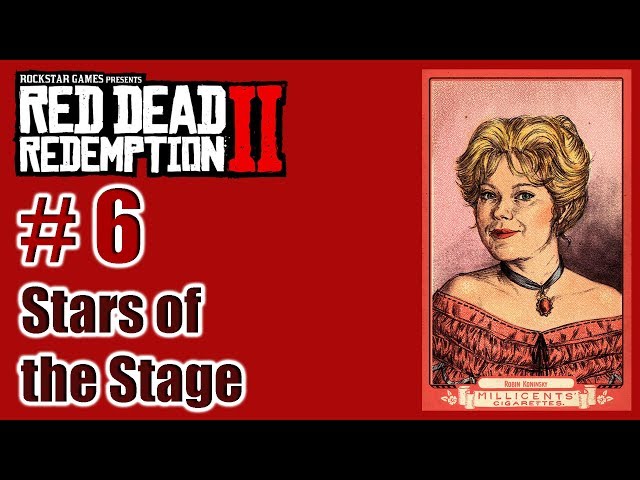 RDR2 - Stars of the Stage – 06 Robin Koninsky - Cigarette Card – Türkçe –  Tayperyum