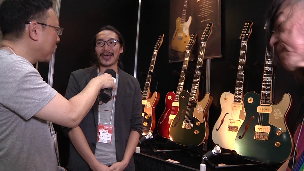 Bruno Guitars 楽器フェアレポート Musical Instruments Fair Japan 2018 YouTube