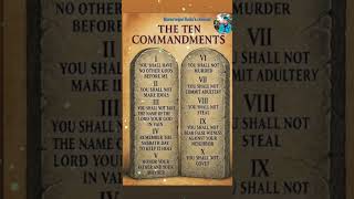 TEN COMMANDMENTS #bible #god 🇺🇸🌎📜 EXODUS 20:1-17 like, share, comment and subscribe to my channel