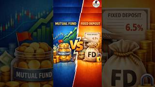 FD vs Mutual Fund 😳 कौन बनाएगा आपको अमीर? सच जान लो #shorts #trending #fd #sip