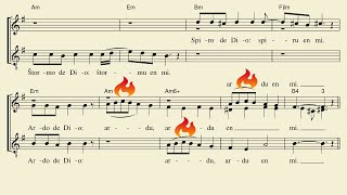 Venu Sankta Spirito: music & analysis