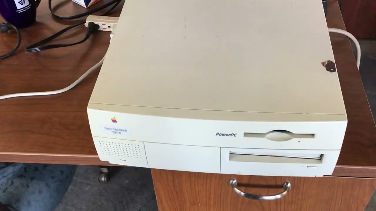 GovDeals: Power Macintosh 7200/90 - YouTube