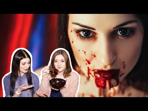 Искусственная кровь. В гостях у Насти Бут. Искусственная кровь. В гостях у Насти Бут.