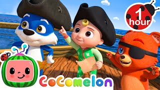 Pirates Treasure Hunt - Fantasy Animals | CoComelon - Animal Time | Nursery Rhymes for Babies