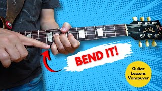 The BEST notes to BEND for GREAT guitar solos