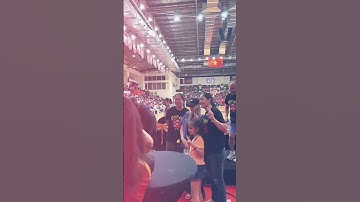 Khán giả đặc biệt nhất của trận đấu hôm qua tại CIS 😍 #vba #vba2023 #vtvcab #mcv #truongtwins