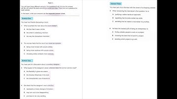 Listening C1, CAE Practice Test 2015 Plus 2, Test 5, Part 1