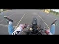 Kawasaki 636 stunt training