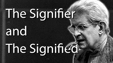 The Signifier and the Signified  (Lacan, Saussure and Zizek)