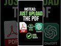 🚨 ChatGPT Read My PDF In Seconds 🤯