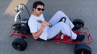 Building a Turbo GoKart in Under 3 Minutes