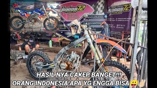 ORANG INDONESIA APA YANG ENGGA BISA!! KAWASAKI NINJA GANTENG POLL!!