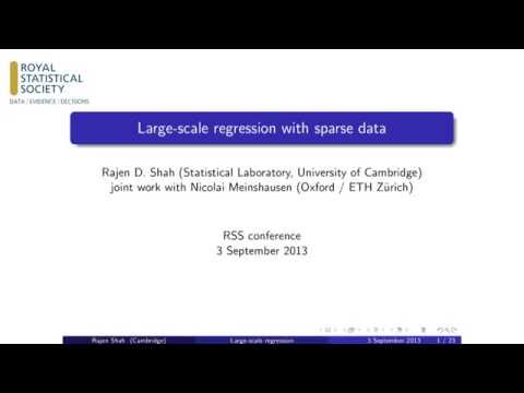Large-scale regression with