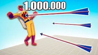 1.000.000 DAMAGE ARCHER vs UNITS - TABS | Totally Accurate Battle Simulator 2023