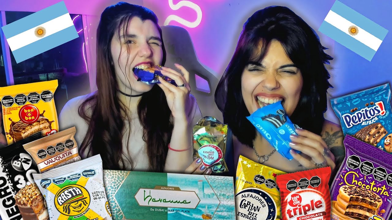 PROBANDO ALFAJORES ARGENTINOS 🧉🍪