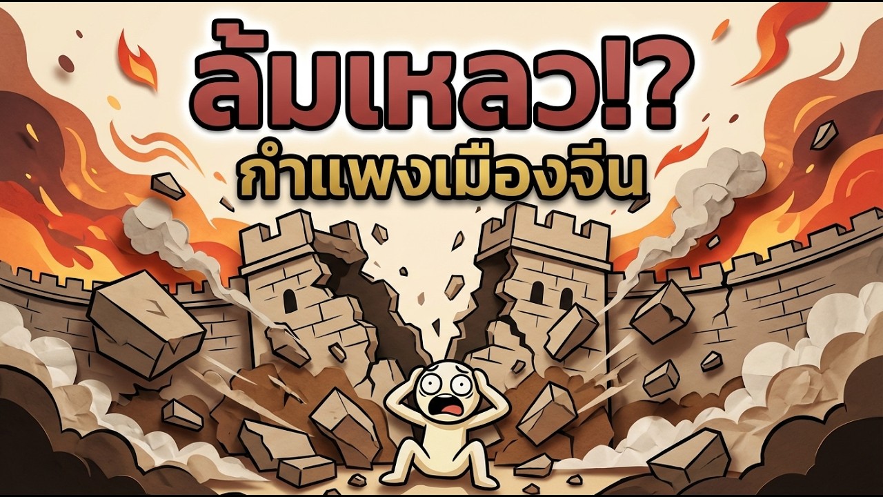 กำแพงเมืองจีน... ความล้มเหลวที่โลกไม่รู้ ? (ฉบับเต็ม) | ย้อนอดีต