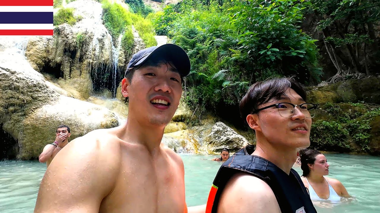 🇹🇭 EP.4 Путешествие в Таиланд│Канчанабури│Покорение 7-ступенчатого водопада Эраван
