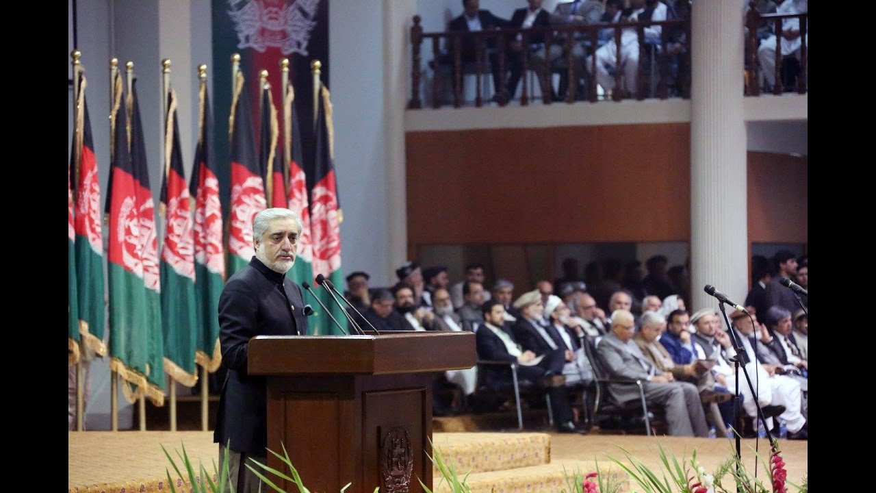 سخنرانی دکتور عبدالله عبدالله در تجلیل از پنجمین سالروز شهادت استاد برهان الدین ربانی