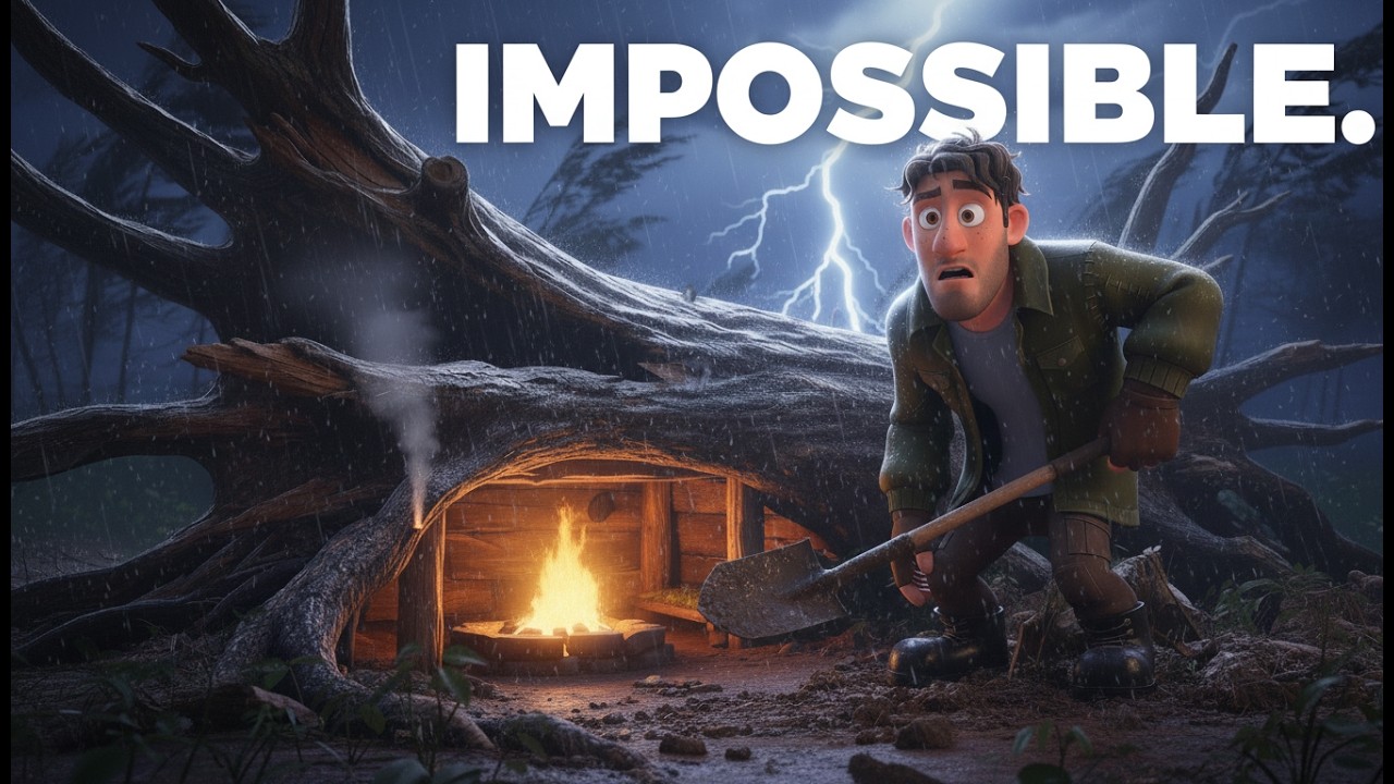 I Dug Under a Fallen Tree… and Found This During the Storm