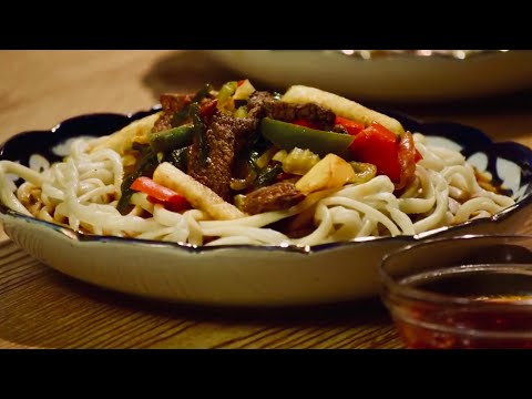 Как Приготовить Уйгурский Лагман || How To Make Uygur Lagman || Easy and Step by Step Recipe (2018)