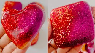 Soft Glitter Soap Cutting Asmr Video #4/ Relaxing Soap Asmr Video