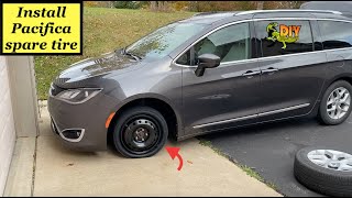 Install Chrysler Pacifica spare tire - DIY