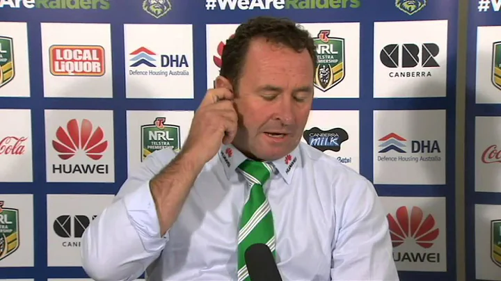 Rd 10: Raiders Press Conference - Fined $10,000