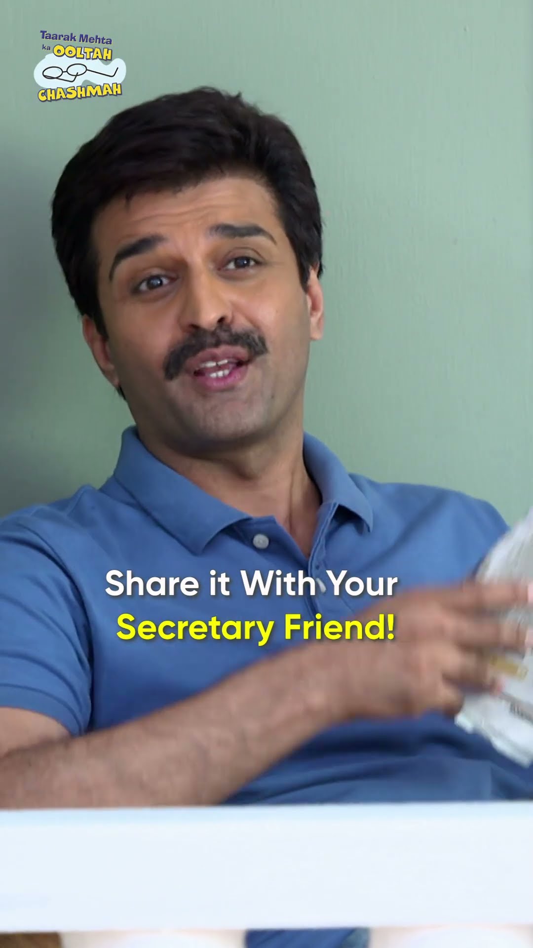 Share it with your secretary Friend!#tmkoc #comedy #relatable #shorts #comedyvideo #funny