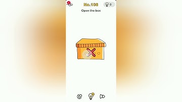 Brain Out Level 108 open the box