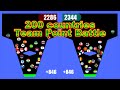 Team Point Battle ~200 countries marble race~ in Algodoo | Marble Factory