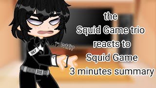 Squid Game trio reacts to 