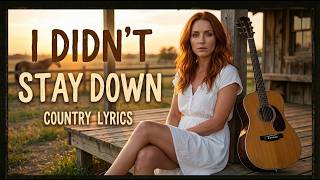 I Didn’t Stay Down – Lyla Harrison | Heartbreaking & Powerful Country Song