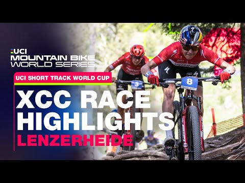 Lenzerheide XCC Women&#039;s Race Highlights | UCI Mountain Bike World Series